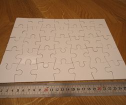 puzzle med mulighed for eget tryk